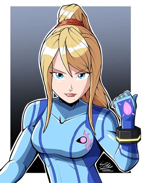 zero.suit samus|Samus in a White Zero Suit. (By @Aleriia